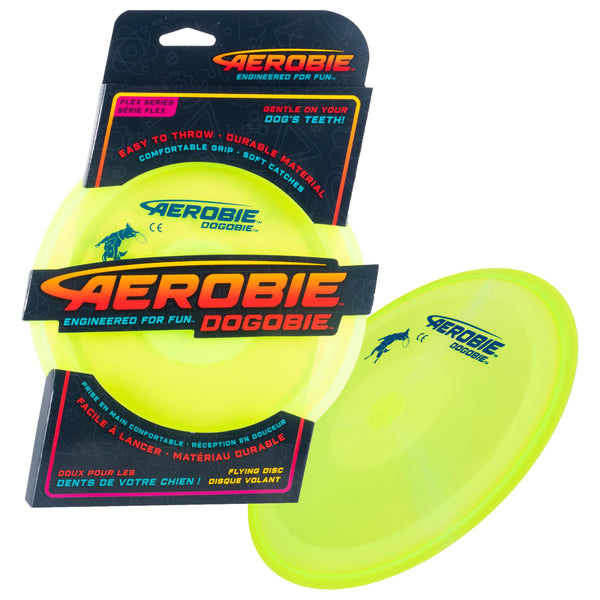 Aerobie Dogobie Disc Outdoor Flying Disc for Dogs - Colors May Vary