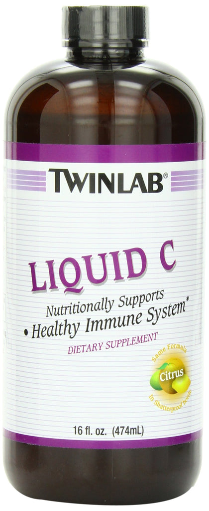 TwinLab Liquid C, Citrus,16 Ounce