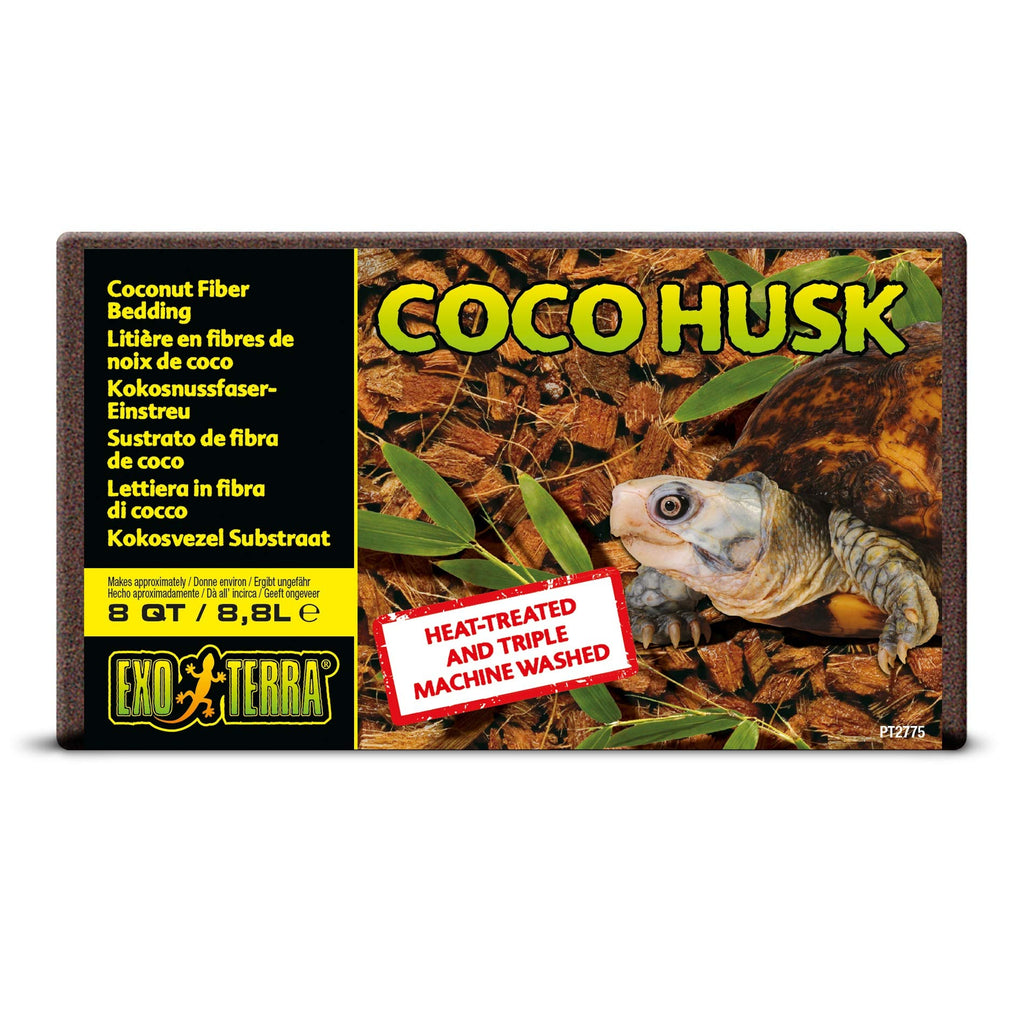 Exo Terra Coco Husk Terrarium Substrate, 8-Quart