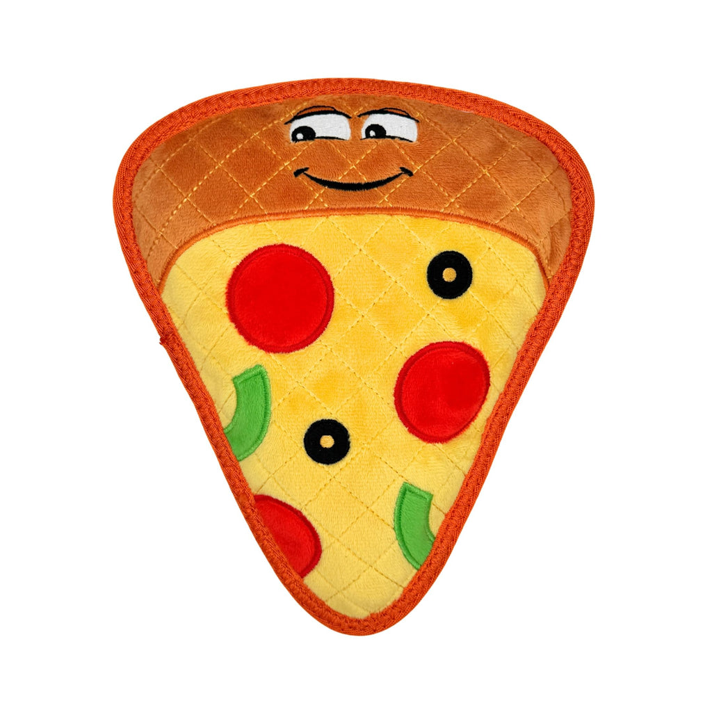 ReadyHound Durable Pizza Squeaky Dog Toy for Aggressive Chewers, Tough Aggressive Dog Chew Toy, Chewer Dog Toy for Puppy, Small, Medium and Large Dogs