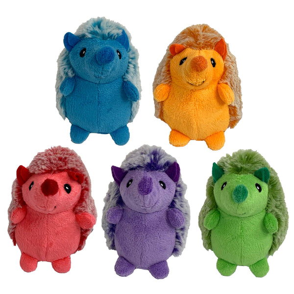 Multipet MiniPet Hedgehog Dog Toy 4" (Assorted Color, 1 Pack)