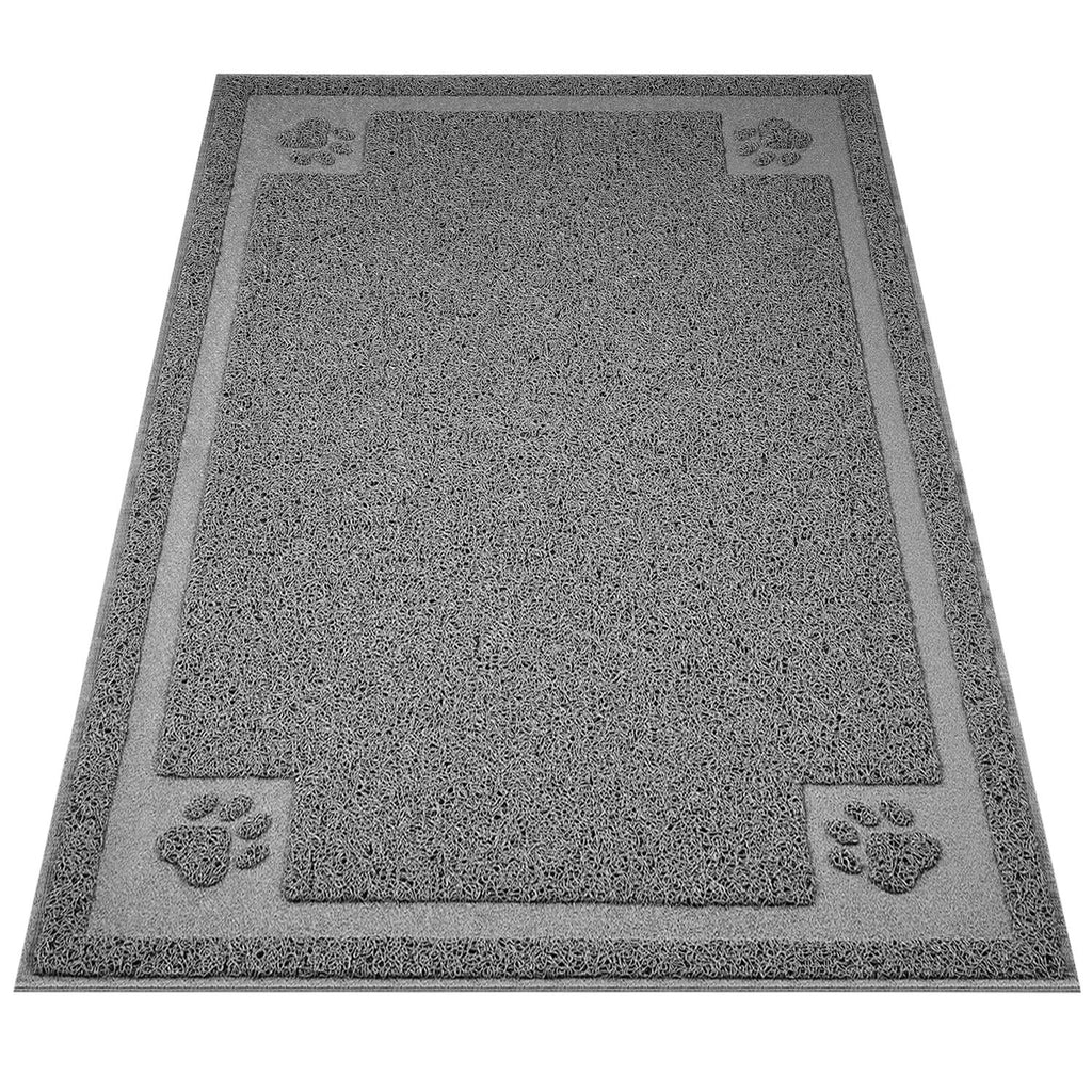 UPSKY Large Cat Litter Mat Trapper 35"×23" Traps Litter from Box and Paws Scatter Control for Litter Box Soft on Sensitive Kitty Paws Easy to Clean