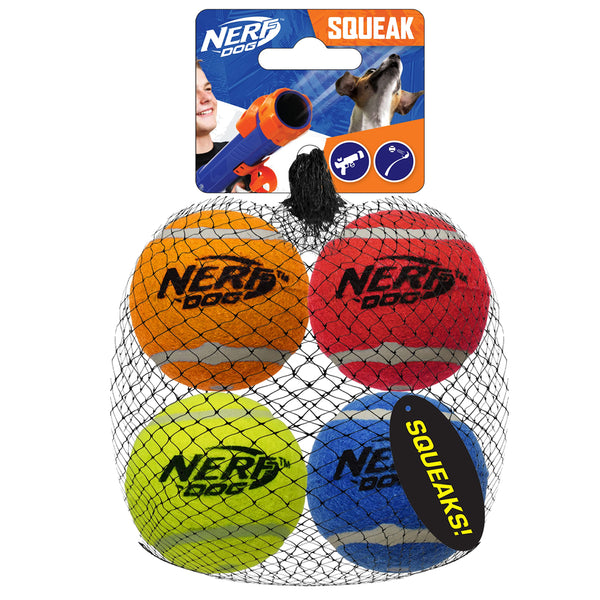 Nerf Dog 5.5in Wave Squeak Football - Orange