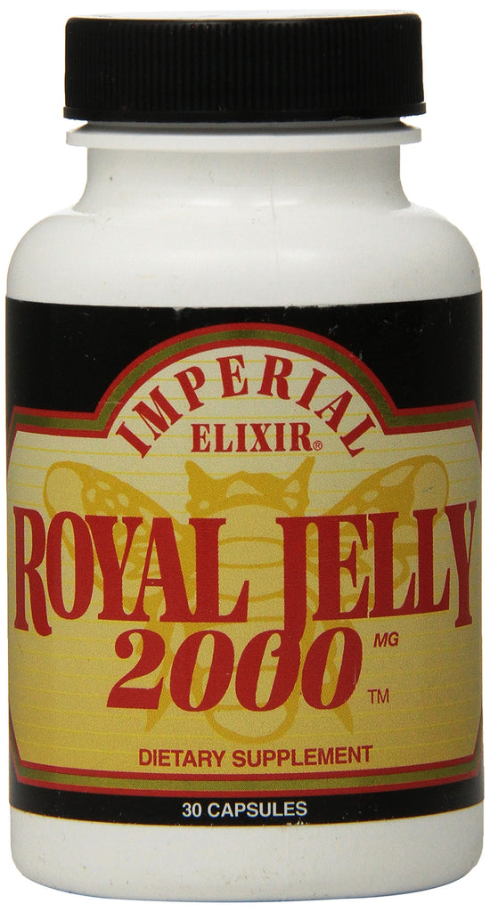 Imperial Elixir Royal Jelly, 2000 mg, 30 Capsules
