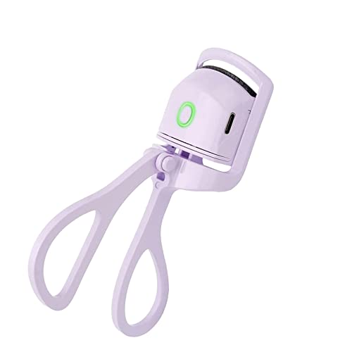 Heated Eyelash Curler, Electric Eyelash Curler, Long-Lasting Heated Lash Curler for Natural Lashes Rechargeable