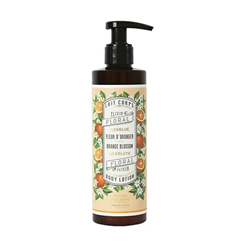 Panier des Sens - Body Lotion - Orange Blossom Body Moisturiser for Dry Skin - With Shea Butter - Body Care Made in France - Vegan Body Lotion for Women and Men - 97% Natural Ingredients - 250ml