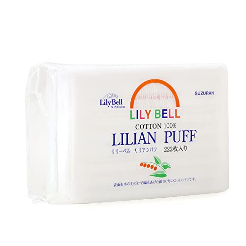 Lily Bell Cotton Facial Pads Cotton Pads (222 Count) Makeup Remover Pads 100% Pure Cotton Rounds, Hypoallergenic, Lint Free Cotton Pads Triple Layers Pads for Makeup Removal, Nail Polish