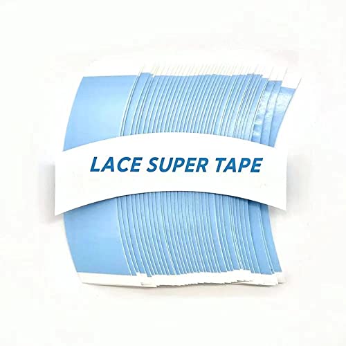 Eumos 40pcs Double Sided Wig Tape Waterproof Lace Front Tape for Wigs Adhesive Tape Strong Hold Clear Wig Tape for Lace Wigs Toupee Hairpiece