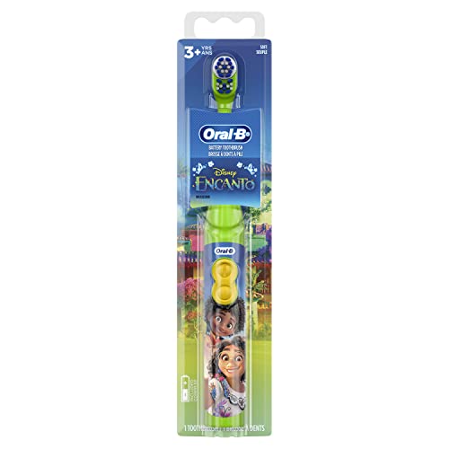 Oral-B Kid's Battery Toothbrush Featuring Disney's Encanto, Soft Bristles, for Kids 3+