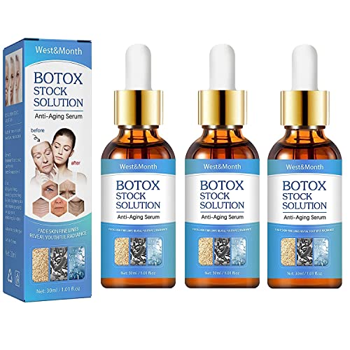 3pcs Botox Stock Solution Facial Serum, Jennifer Aniston Anti Aging Serum, Anti Aging Serum Botox Liquid, Reju Skin Serum